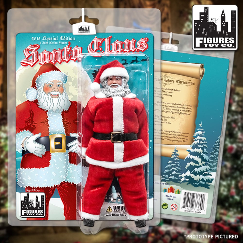 Santa Claus 8 Inch Retro Action Figure [2015 Edition]