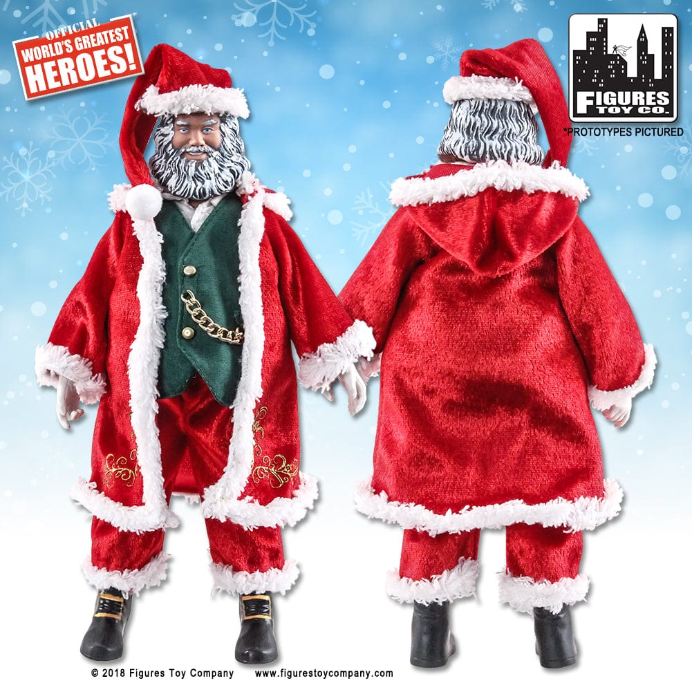 Santa Claus 8 Inch Retro Action Figure [2018 Edition]