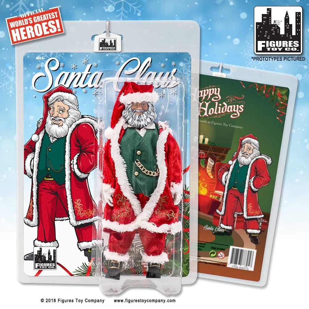 Santa Claus 8 Inch Retro Action Figure [2018 Edition]