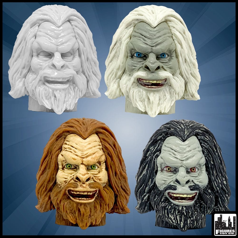 Sasquatch Big Foot Yeti Head for 8 Inch Type S Bodies