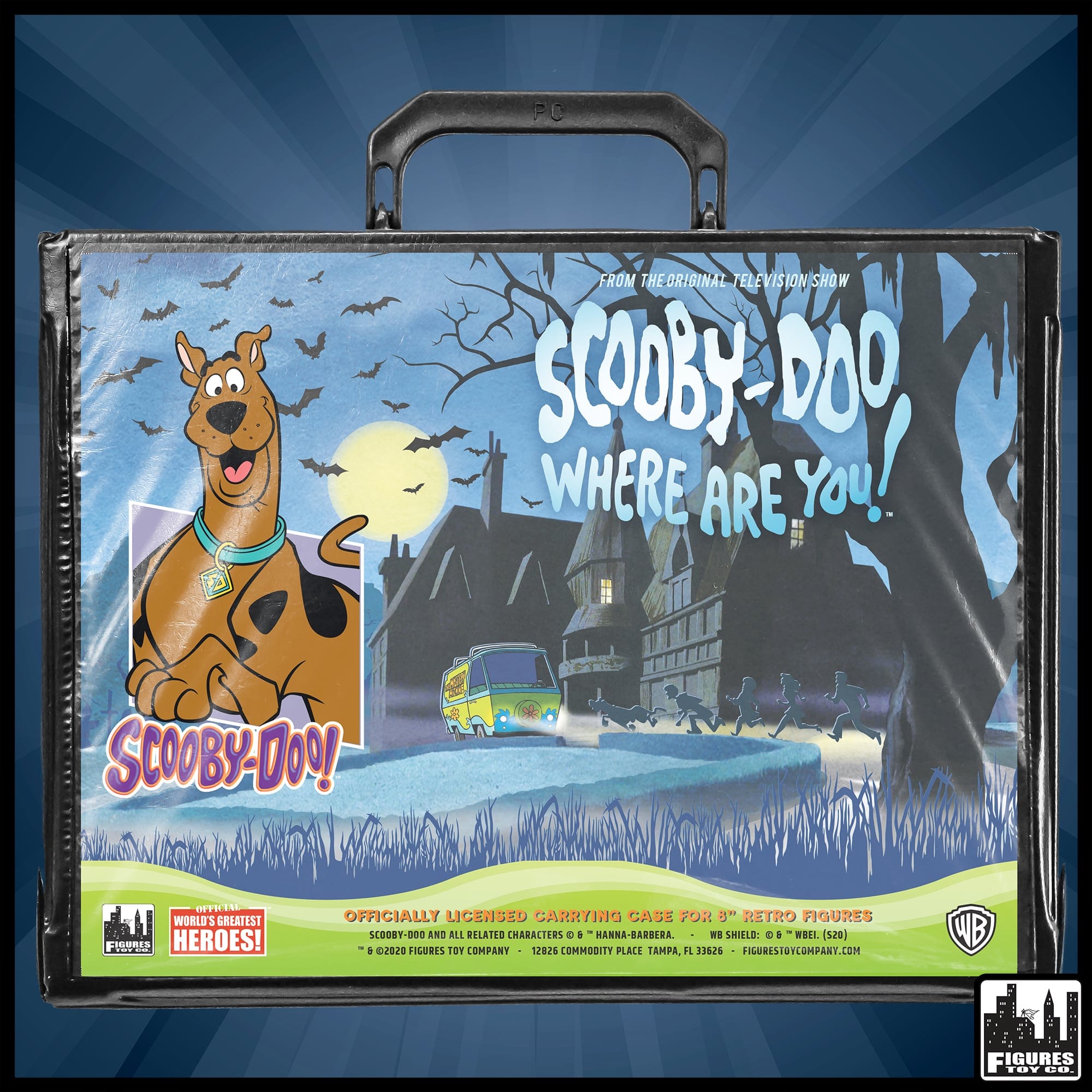 Scooby Doo Action Figure Carrying Case