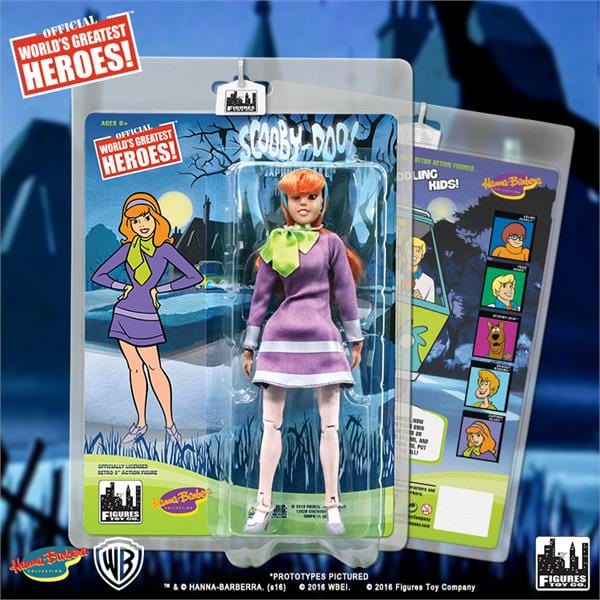 Scooby Doo Retro 8 Inch Action Figures Series One: Daphne