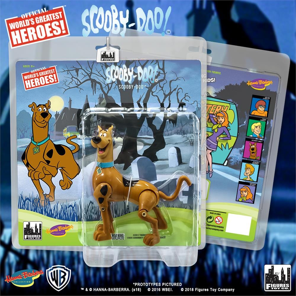 Scooby Doo Retro 8 Inch Action Figures Series: Scooby Doo