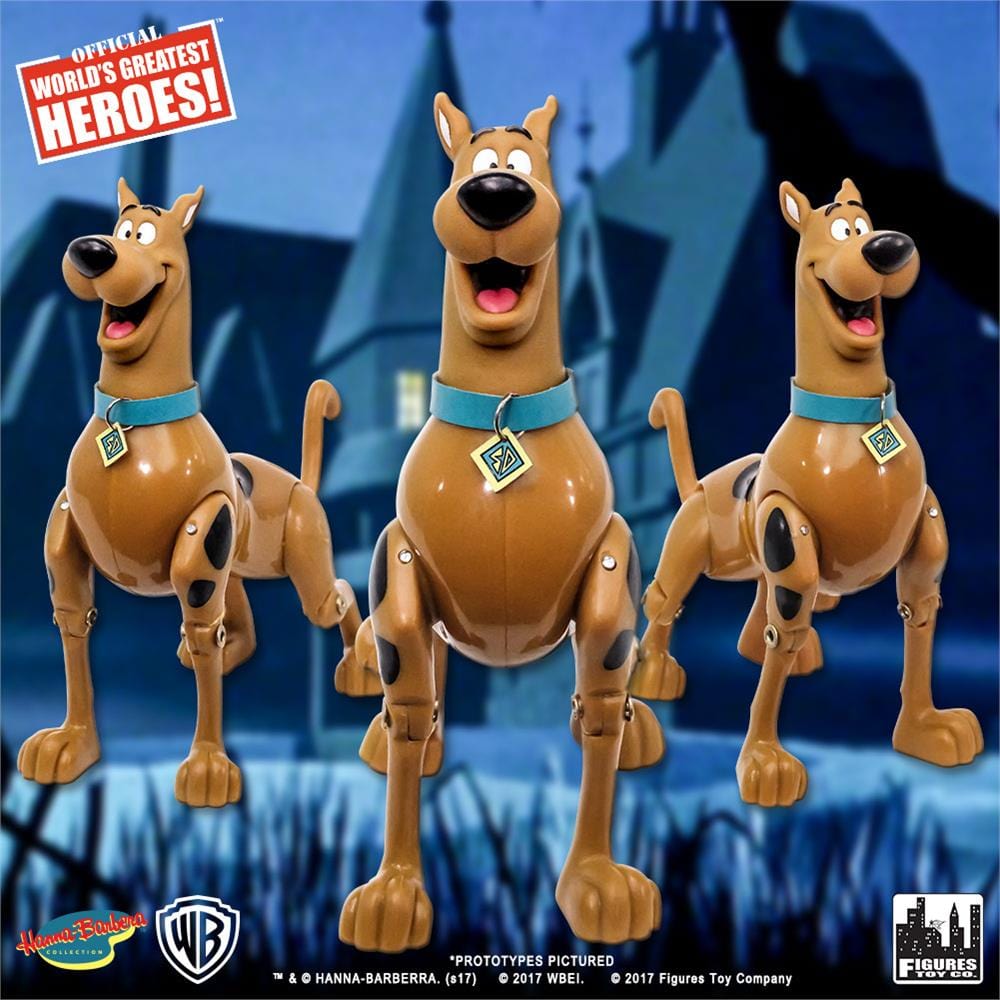 Scooby Doo Retro 8 Inch Action Figures Series: Scooby Doo