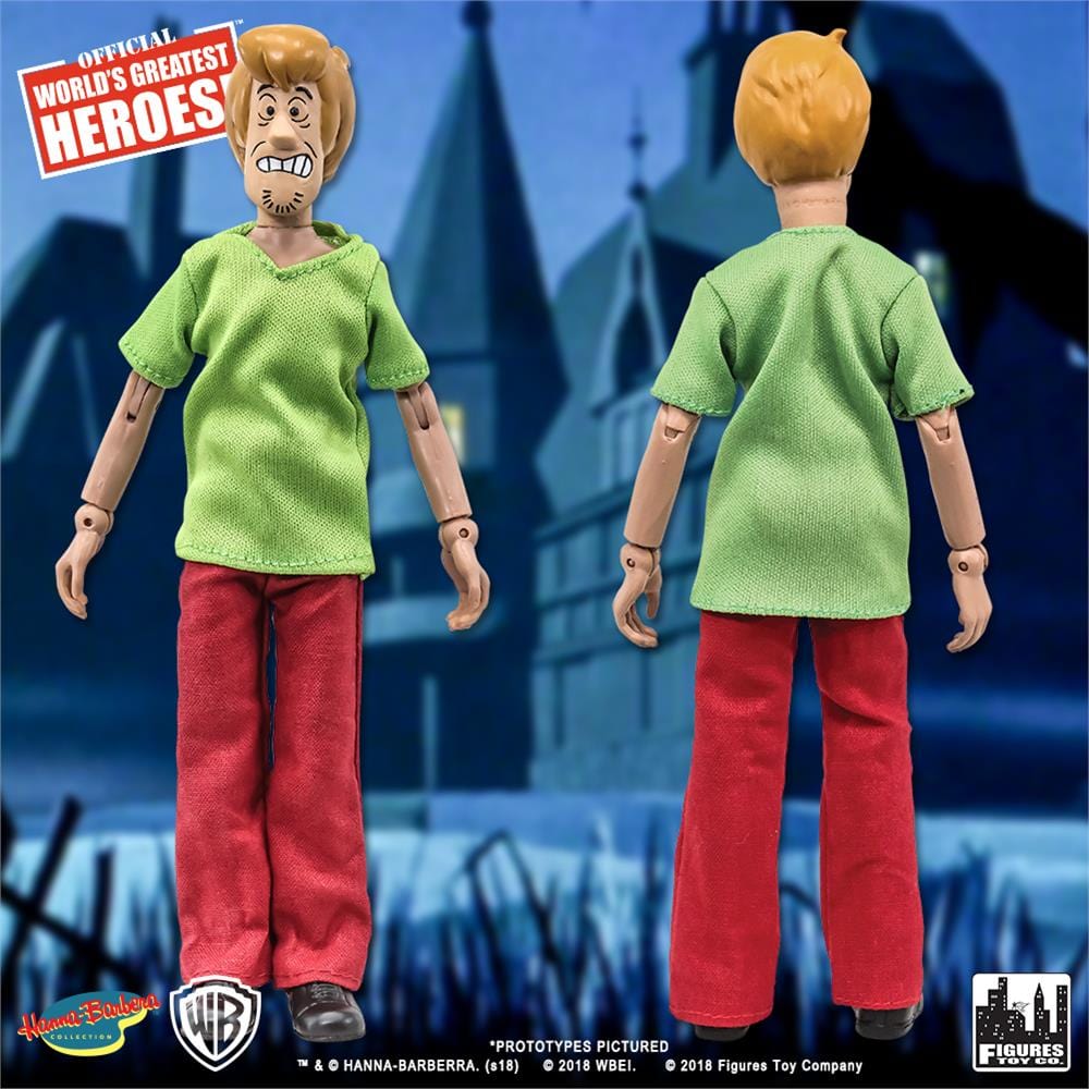 Scooby Doo Retro 8 Inch Action Figures Series: Shaggy [Scared Variant]