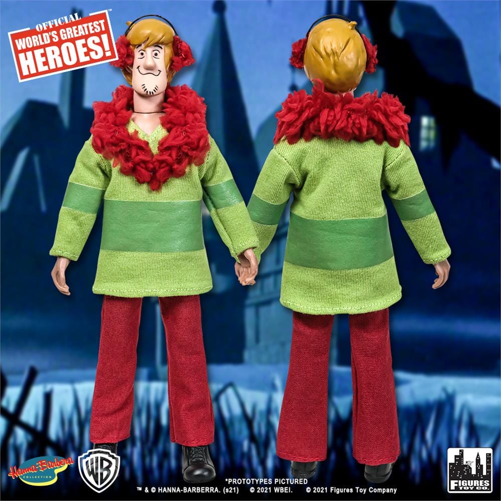 Scooby Doo Retro 8 Inch Action Figures Series: Shaggy [Winter Variant]