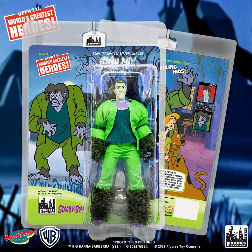 Scooby Doo Retro 8 Inch Action Figures Series: The Werewolf