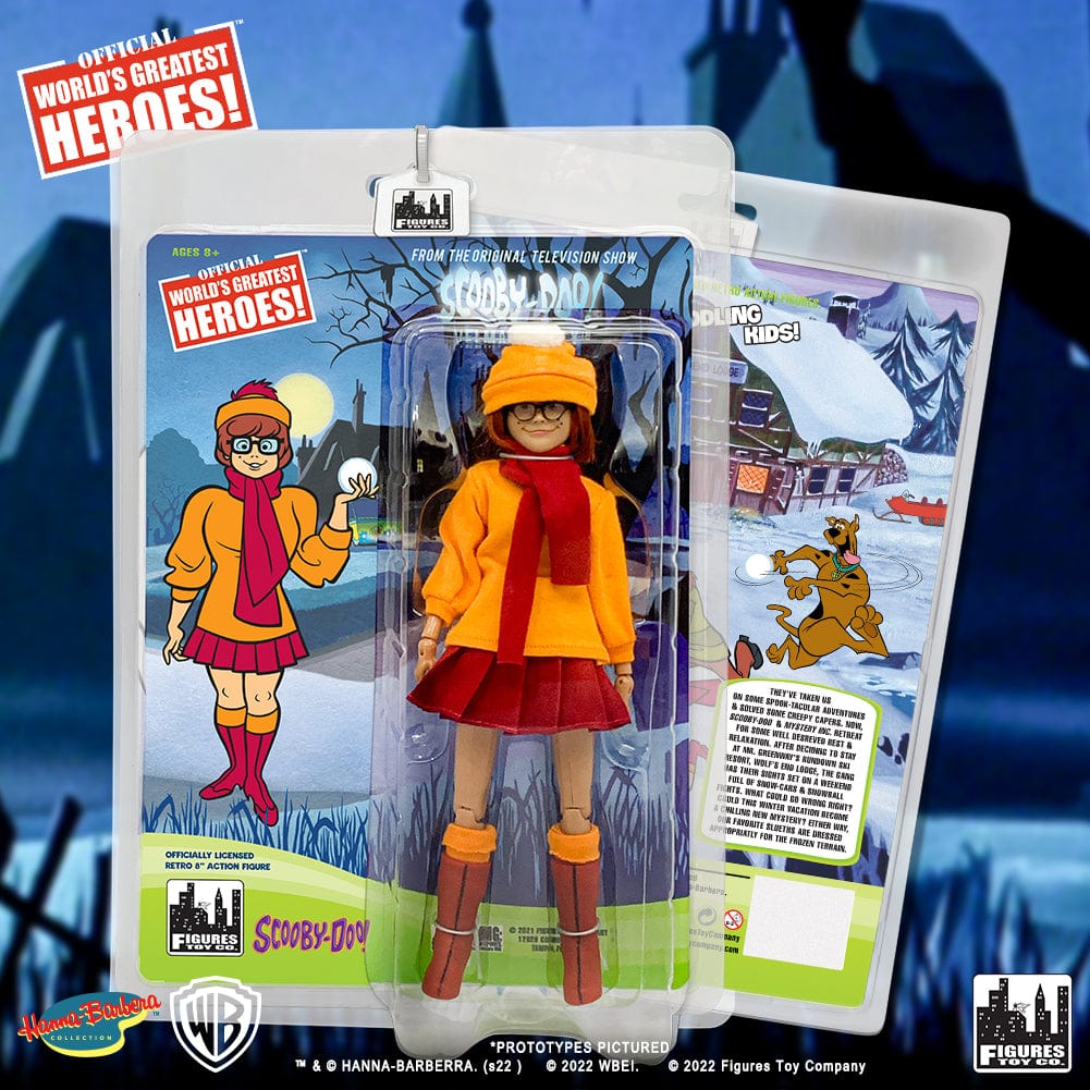 Scooby Doo Retro 8 Inch Action Figures Series: Velma [Winter Variant] -  Figures Toy Company