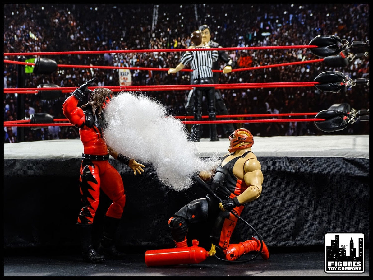Set of 3 Fire Extinguishers for WWE Wrestling Action Figures