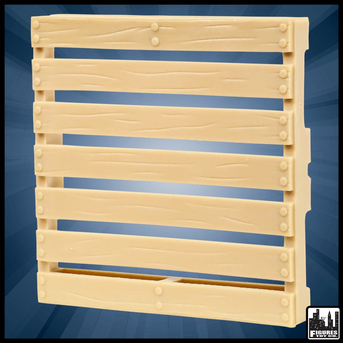 Set of 3 Plastic Toy Pallets for WWE Wrestling Action Figures