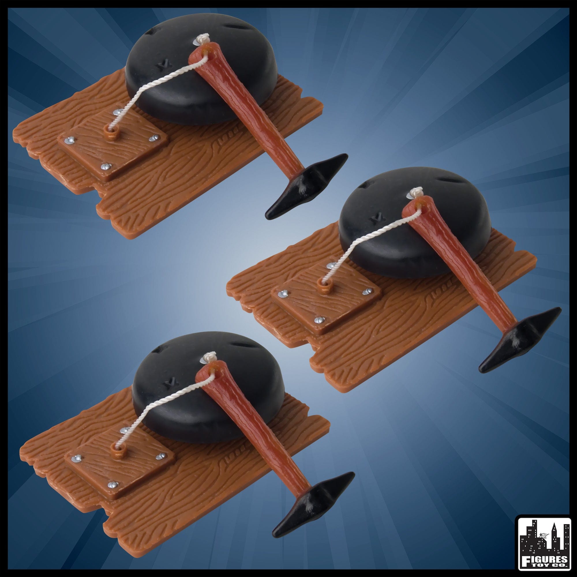 Timekeeper Bell & Hammer for WWE & AEW Wrestling Action Figures ...