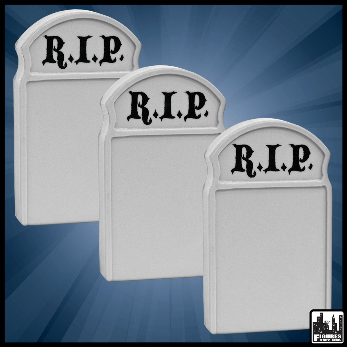 Set of 3 Tombstones for WWE Wrestling Action Figures