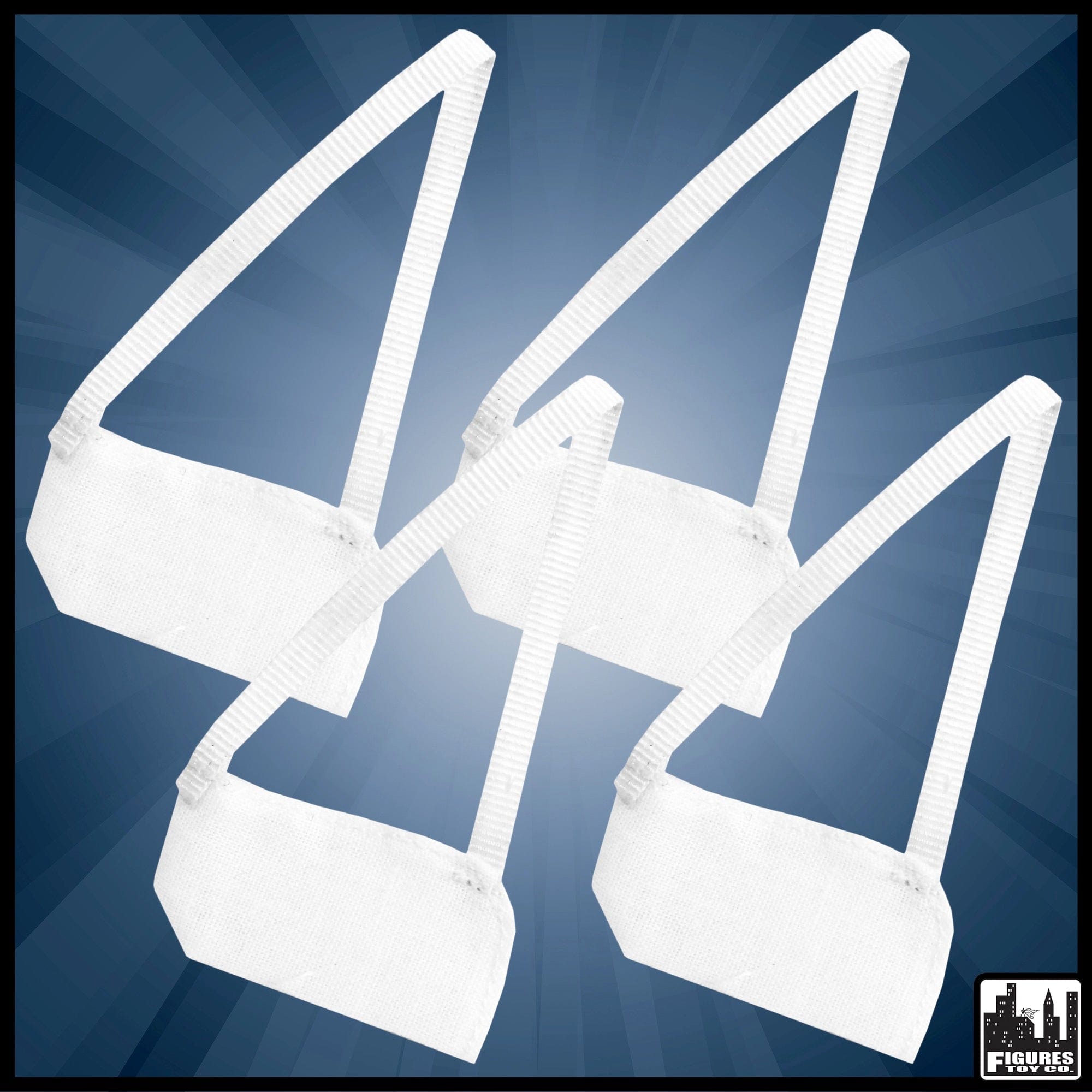Set of 4 Arm Sling / Bandages for WWE Wrestling Action Figures
