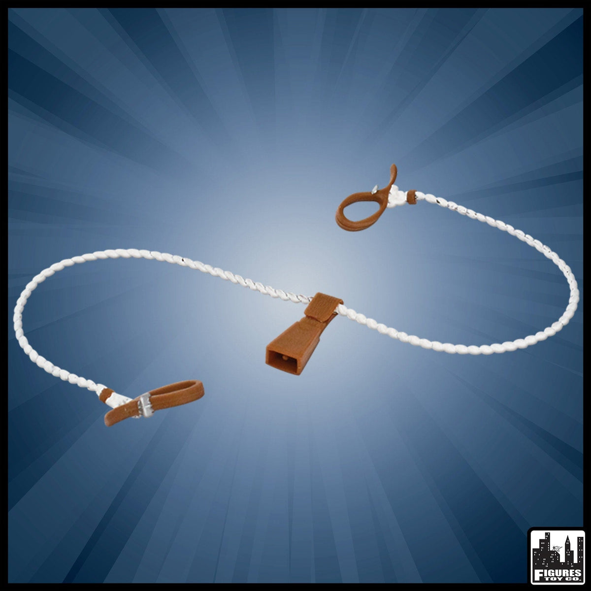 Set of 4 Cowbell Bull Ropes for WWE Wrestling Action Figures