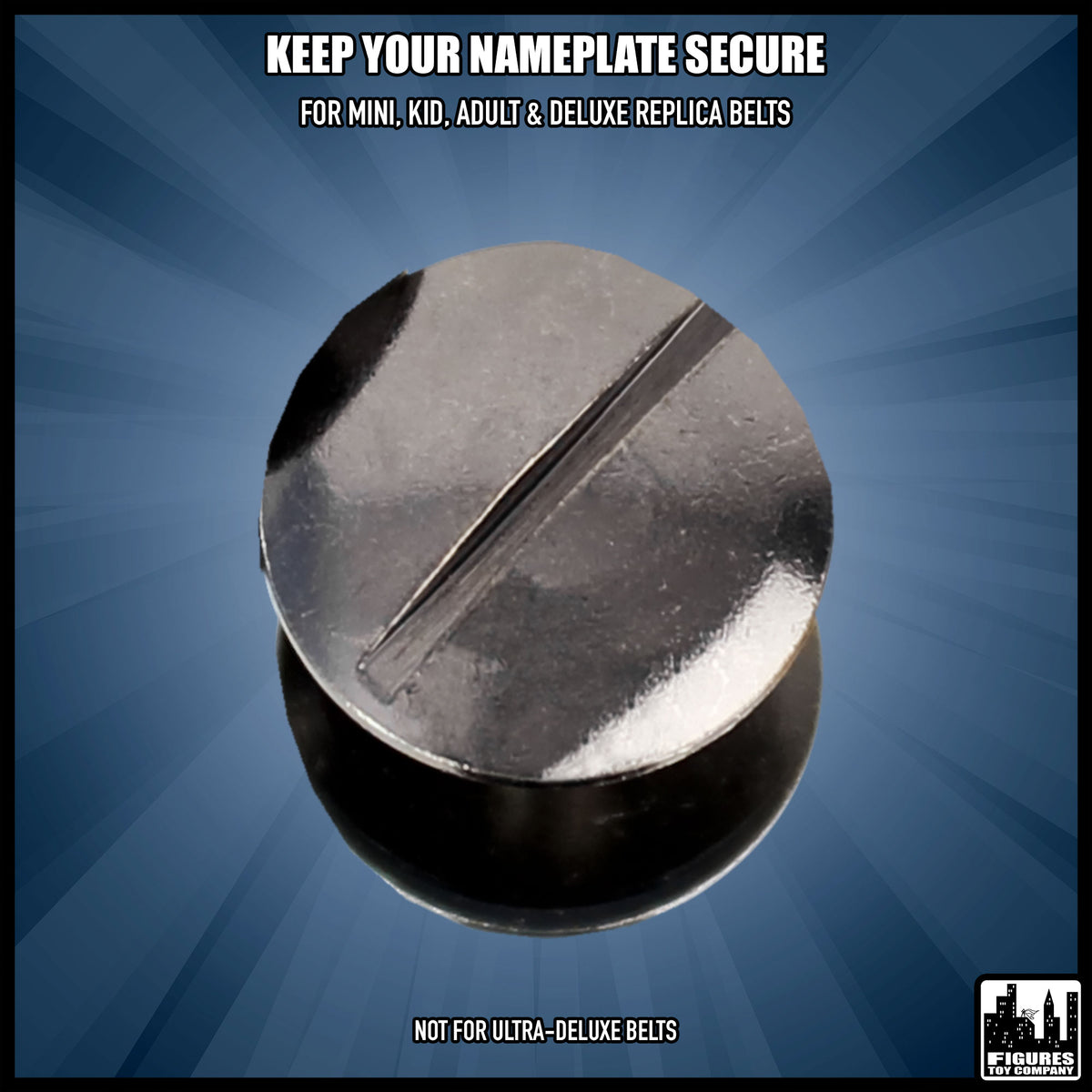 Set of 4 Nameplate Replica Belt Screws — compatibility guide.