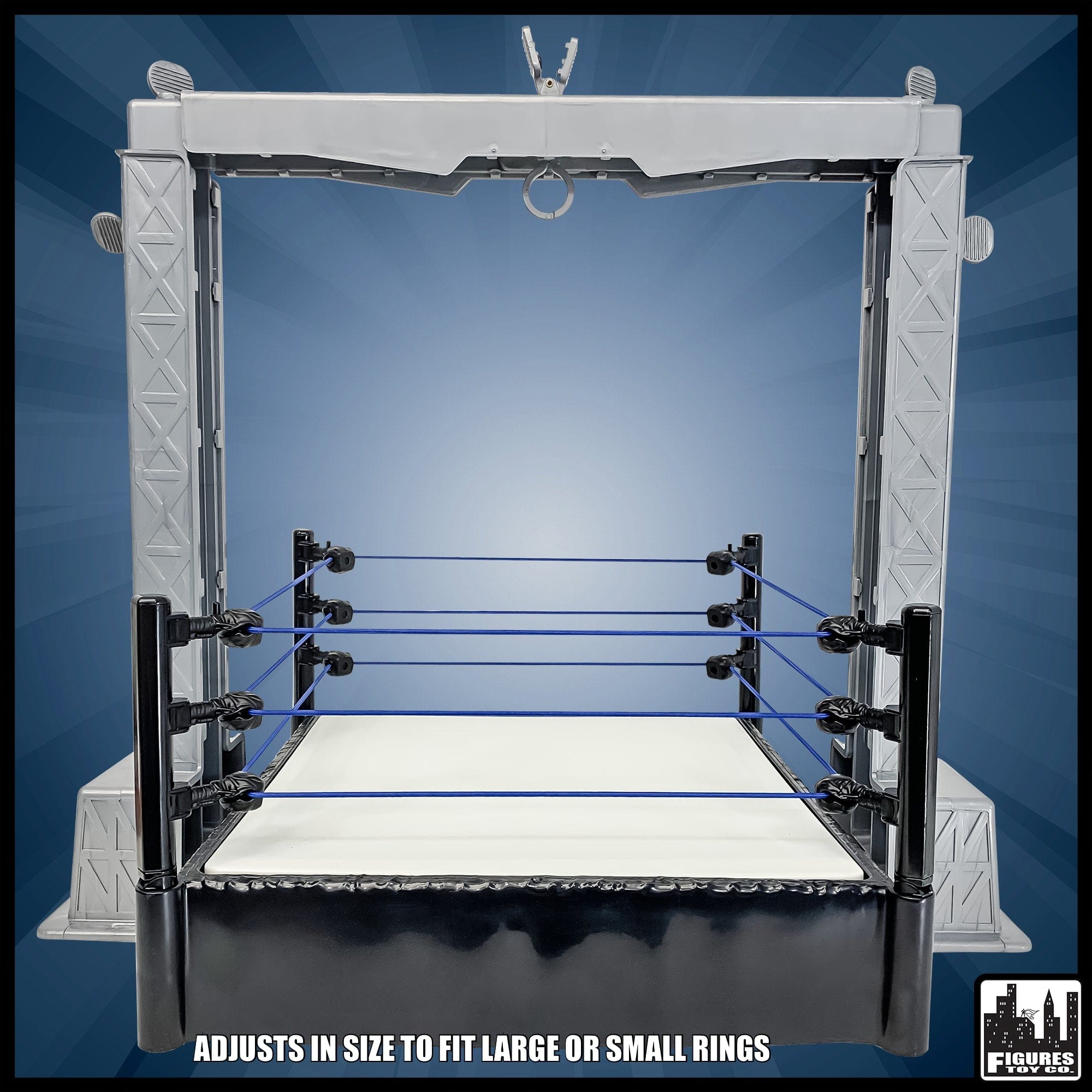 thumbnail image 2 of Shark Cage Playset For WWE & AEW Wrestling Action Figures – Figures Toy Company 2 of 4