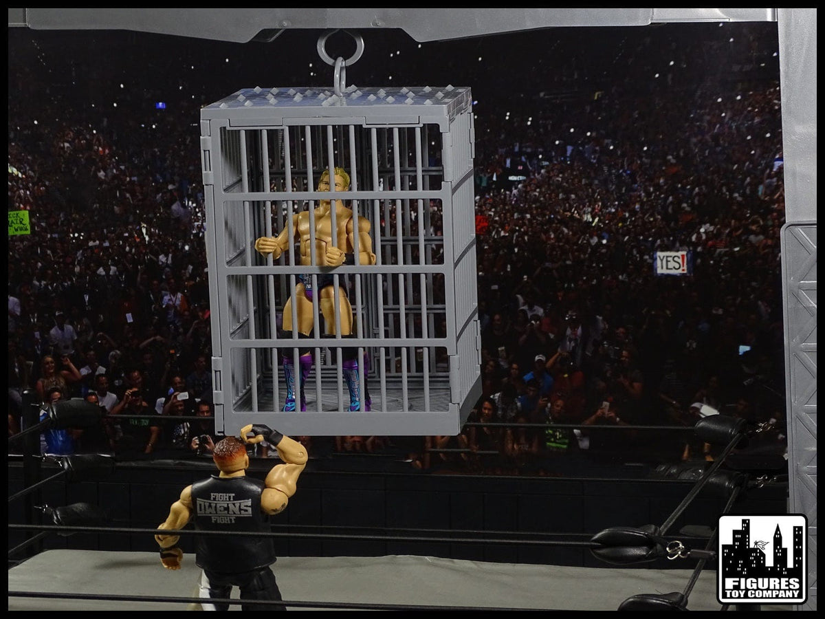 Shark Cage &amp; Grab The Gear Playset for WWE Wrestling Action Figures