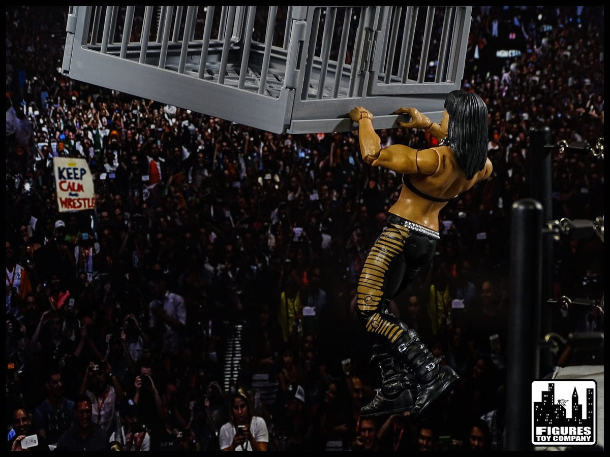 Shark Cage &amp; Grab The Gear Playset for WWE Wrestling Action Figures