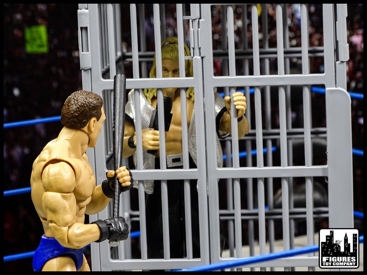 Shark Cage &amp; Grab The Gear Playset for WWE Wrestling Action Figures