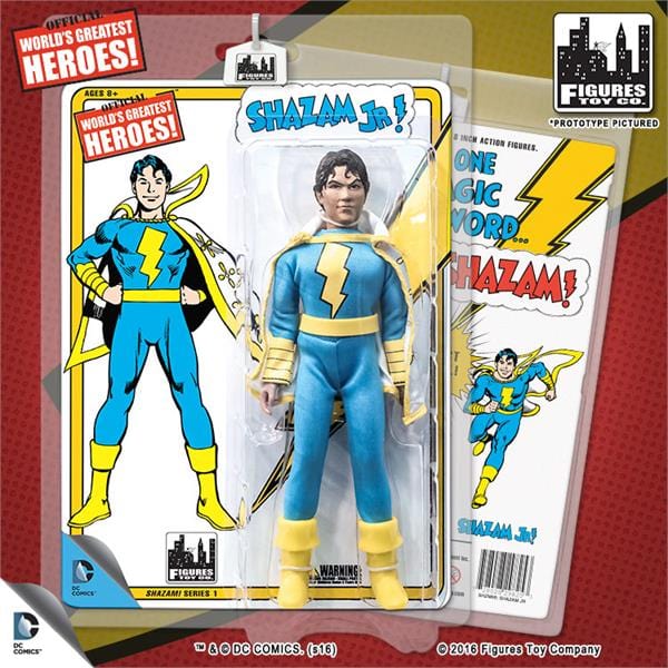 Shazam Retro 8 Inch Action Figures Series 1: Shazam Jr.