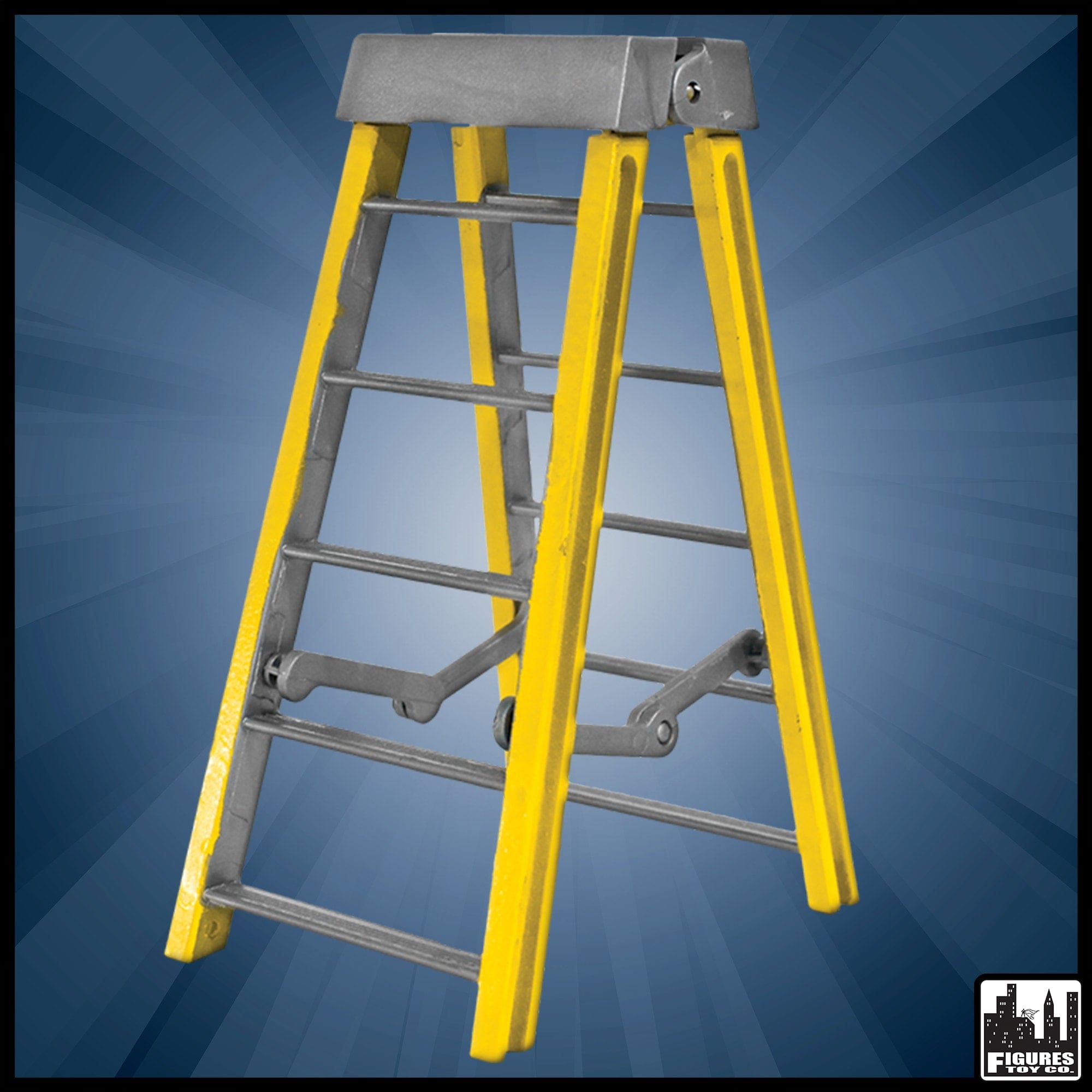 Short 5 Inch Yellow Ladder for WWE Wrestling Action Figures