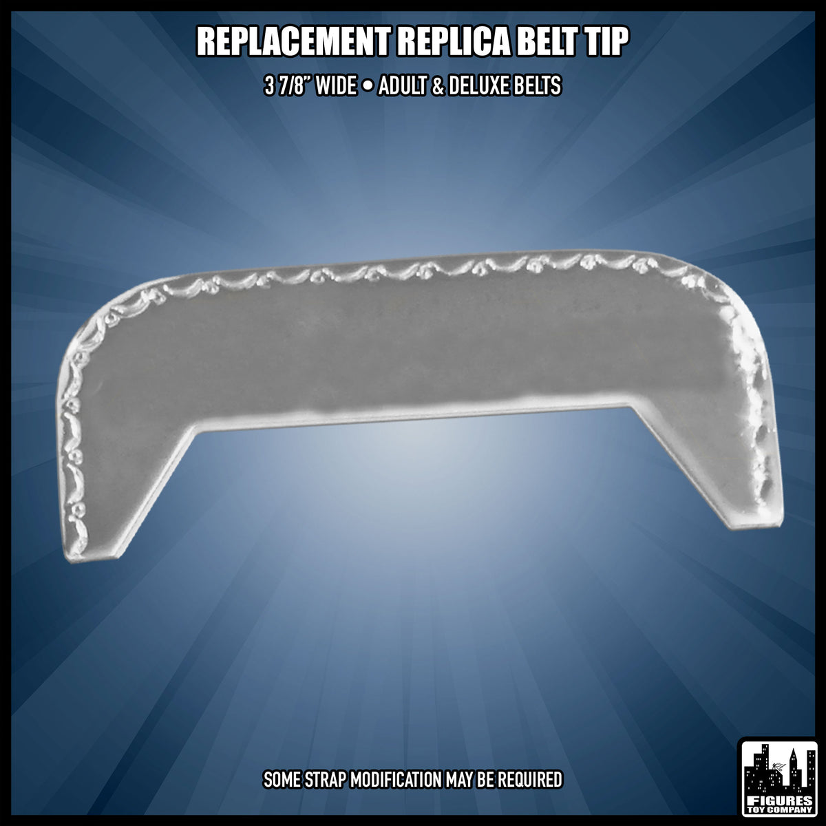 Silver Belt Tip — size and compatibility.