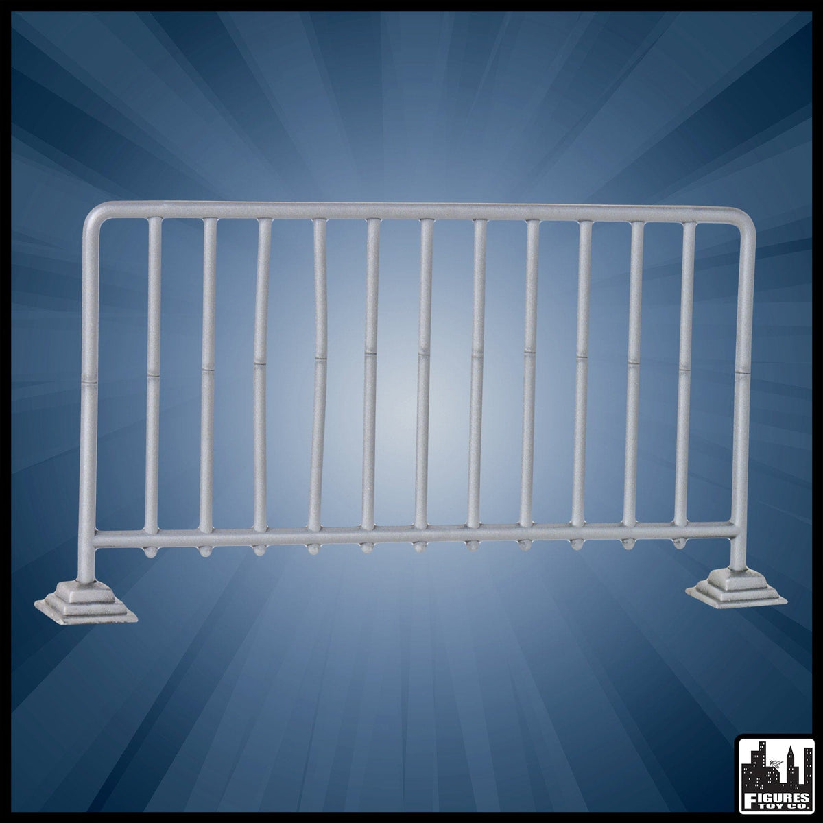 Silver Guardrail For WWE Wrestling Action Figures