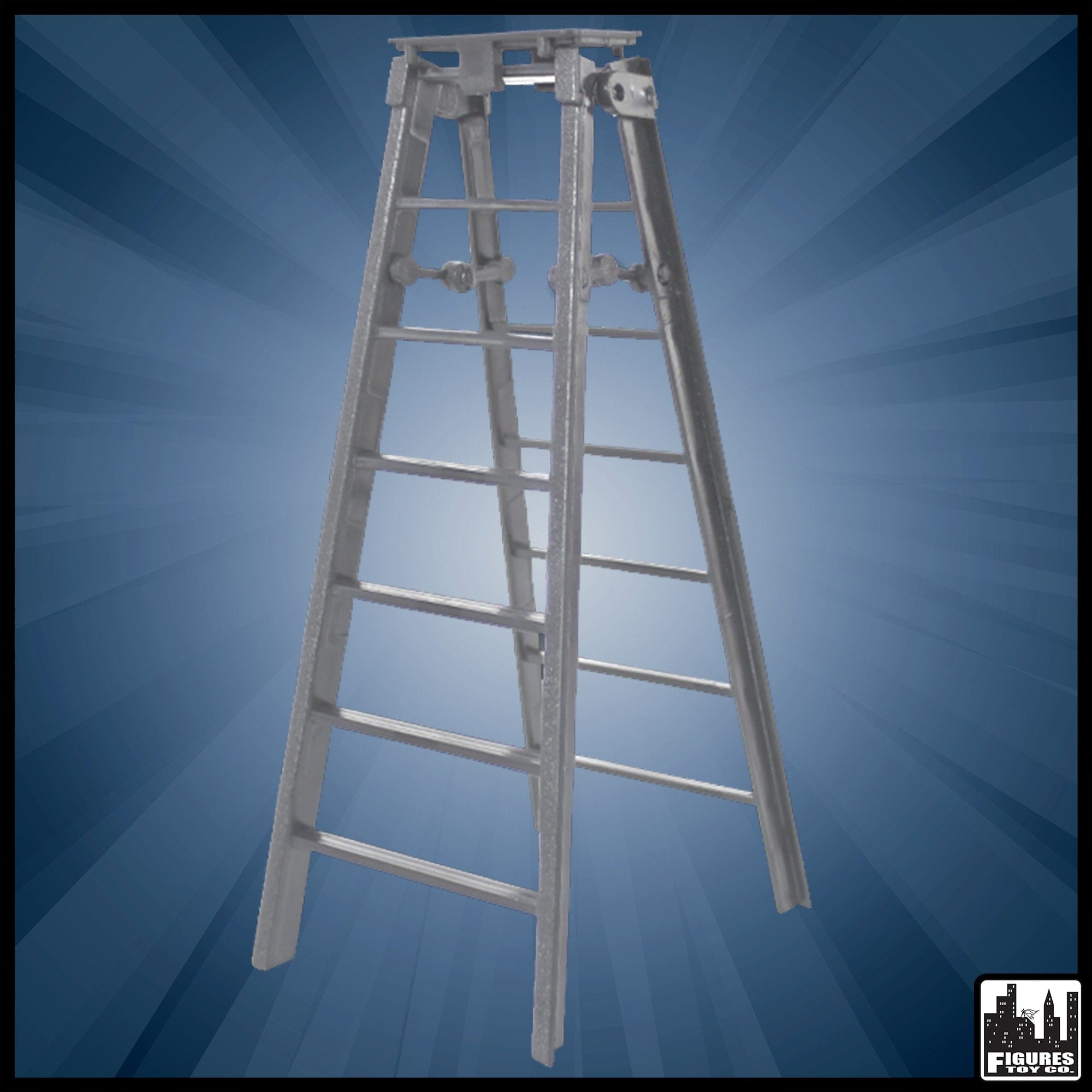 Silver Ladder For WWE Wrestling Action Figures