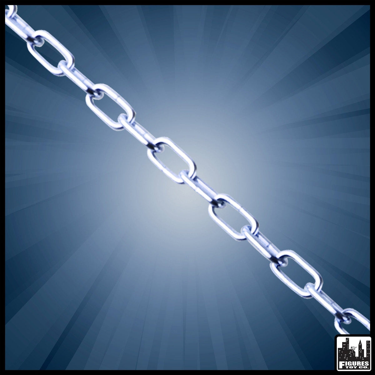 Silver Metal Chains for WWE Wrestling Action Figures