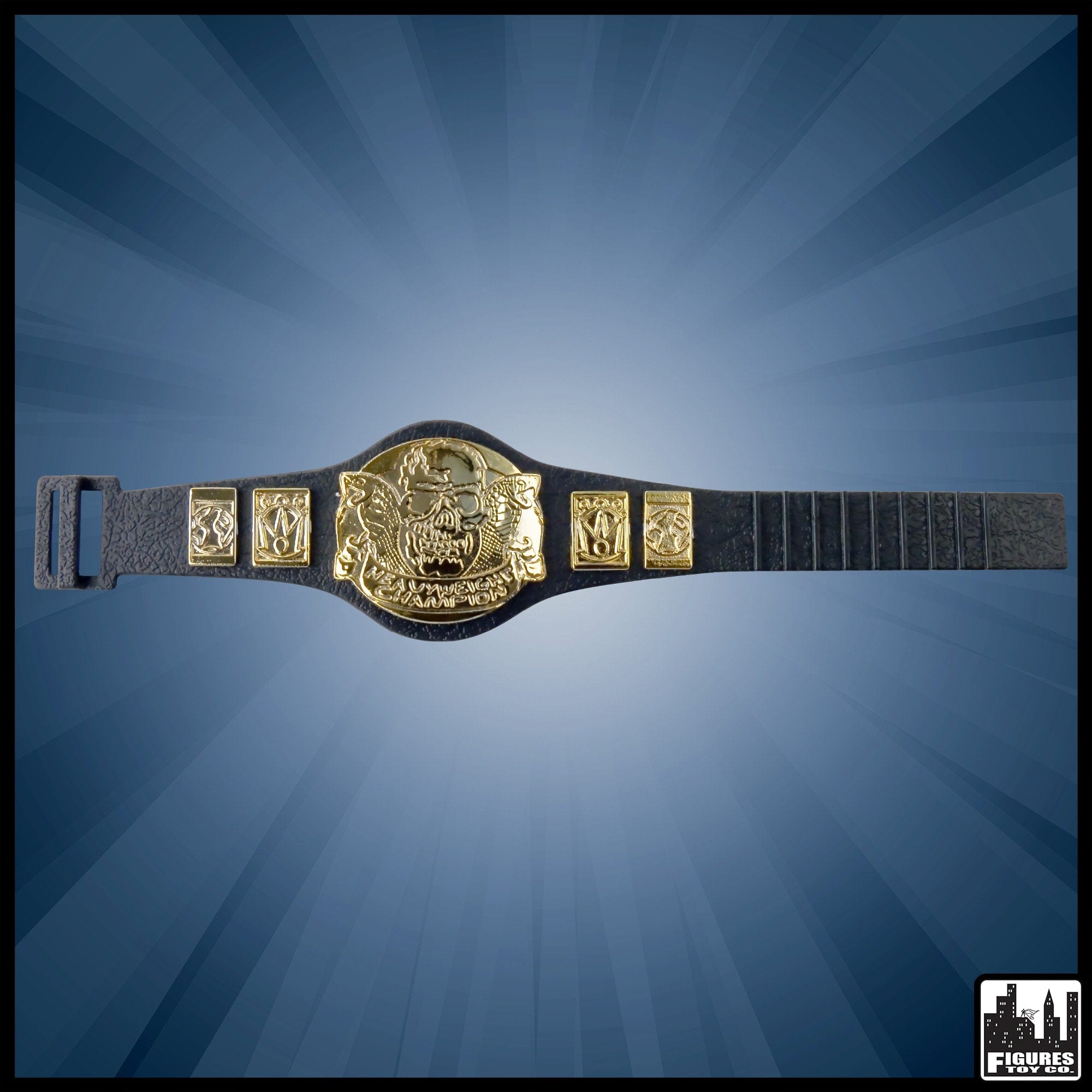 Skull Heavyweight Championship Belt for WWE Wrestling Action Figures