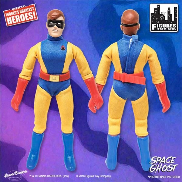 Space Ghost Retro 8 Inch Action Figures Series: Jace, Jan &amp; Blip Three Pack