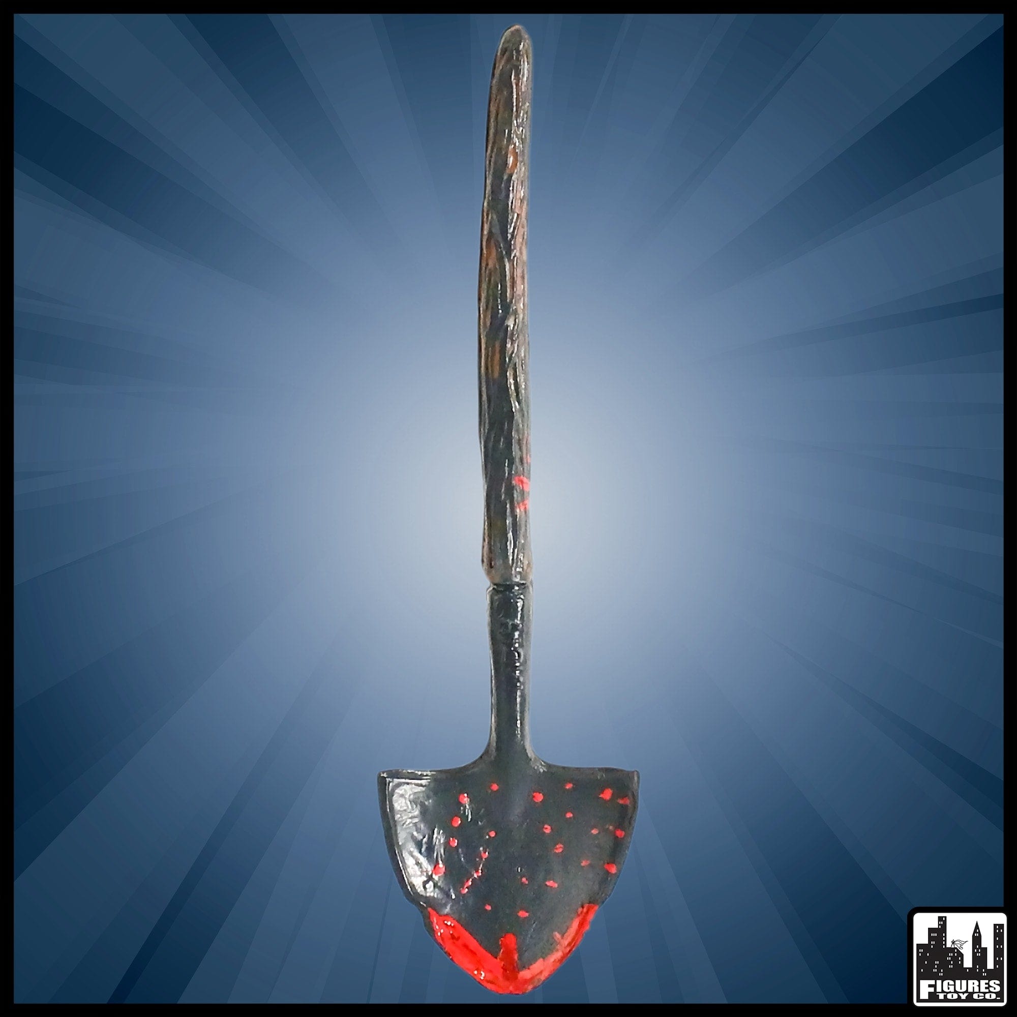 Spaded Shovel with Blood for WWE Wrestling Action Figures