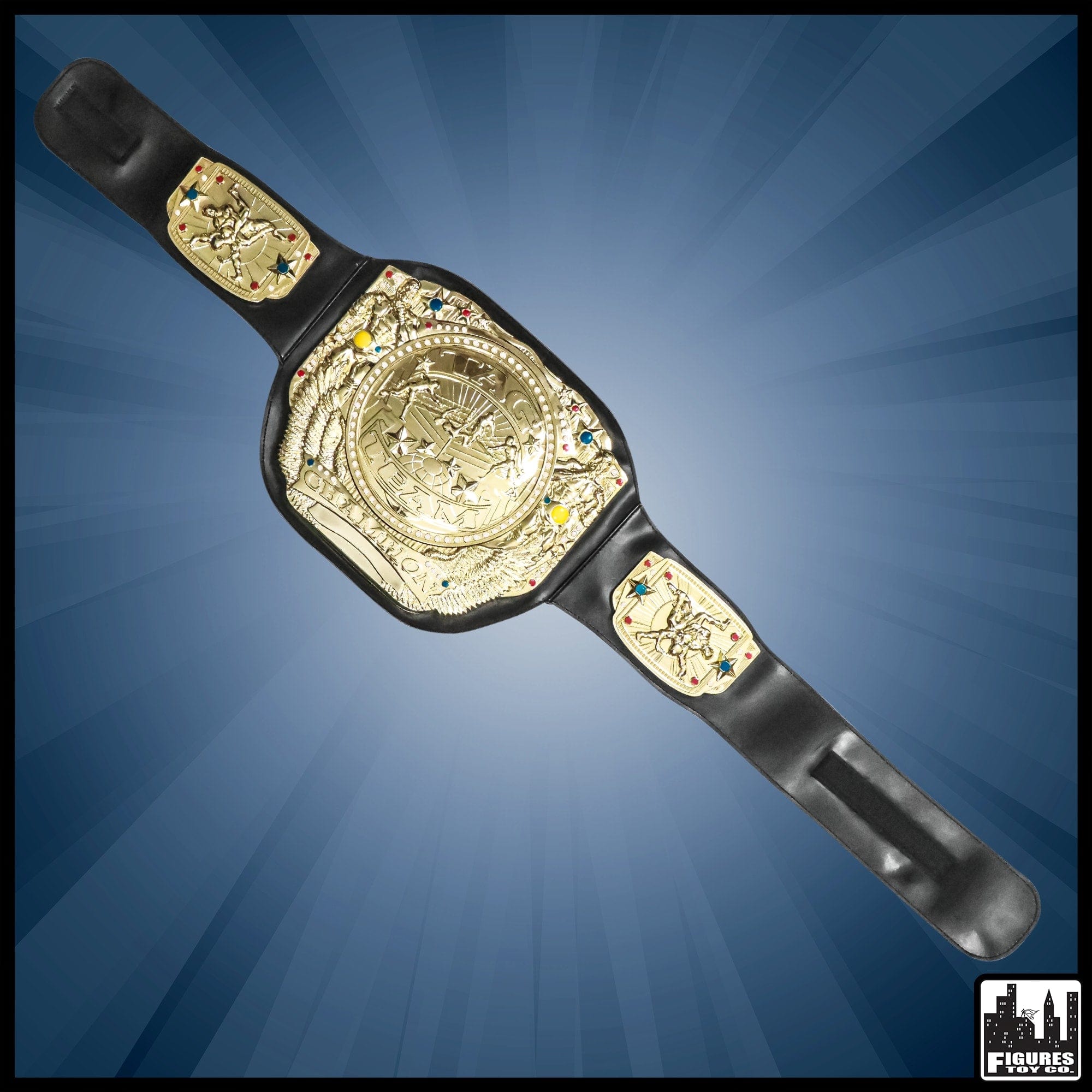 thumbnail image 2 of Wall Hanger Display Rack For Kid-Size WWE Replica Wrestling Belts 2 of 4