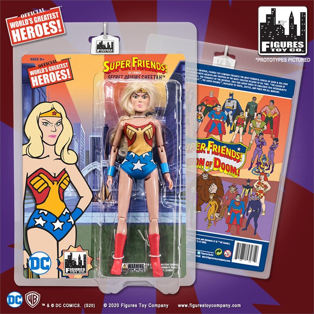 Super Friends Action Figures Series: Cheetah as Wonder Woman Variant