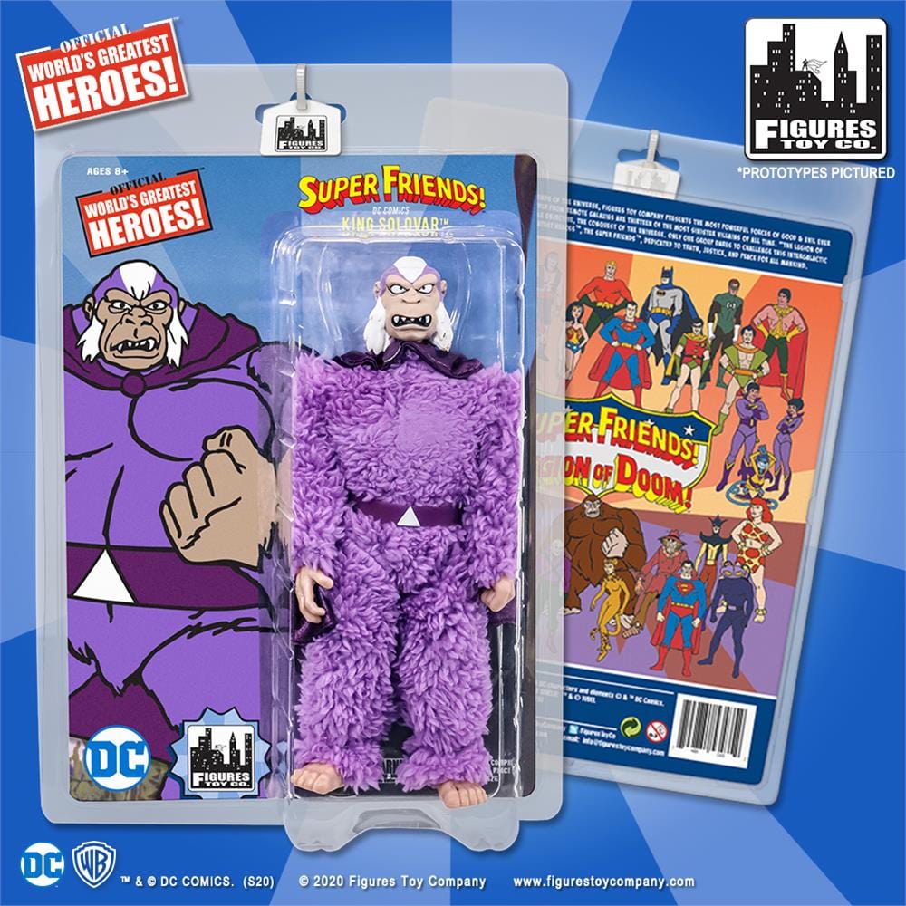 Super Friends Action Figures Series: King Solovar
