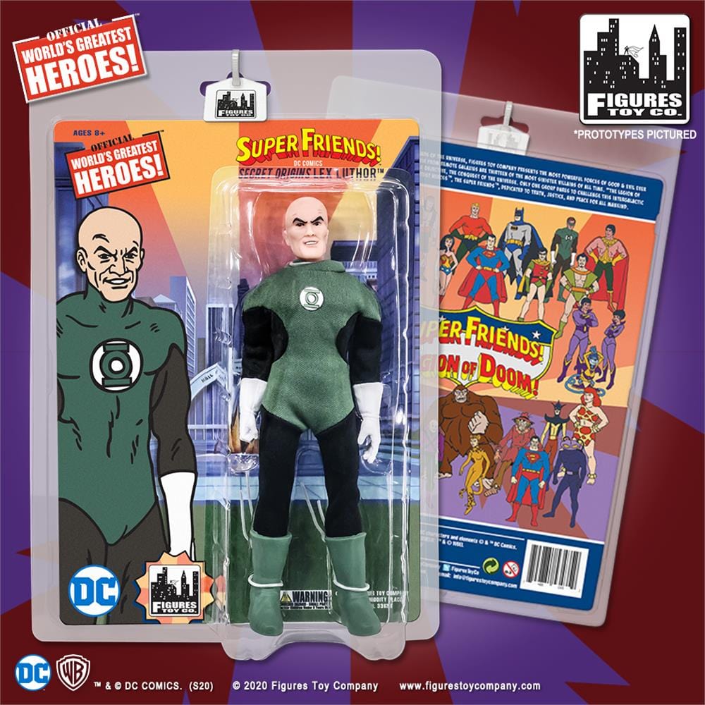 Super Friends Action Figures Series: Lex Luthor as Green Lantern Variant
