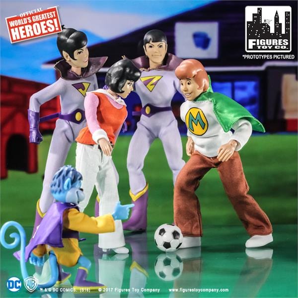 Super Friends Retro 8 Inch Action Figures Misc Series: Loose in Factory Bag