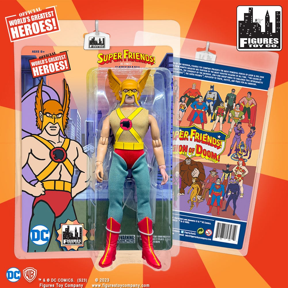 Super Friends Retro 8 Inch Action Figures Series: Hawkman