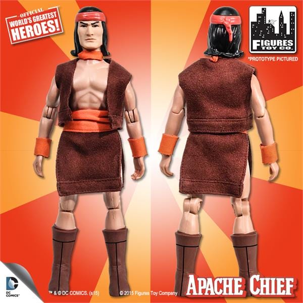 Super Friends Retro 8 Inch Action Figures Series One: Apache Chief