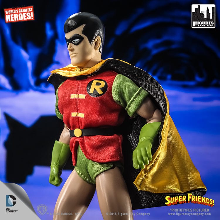 Super Friends Retro 8 Inch Action Figures Series One: Robin