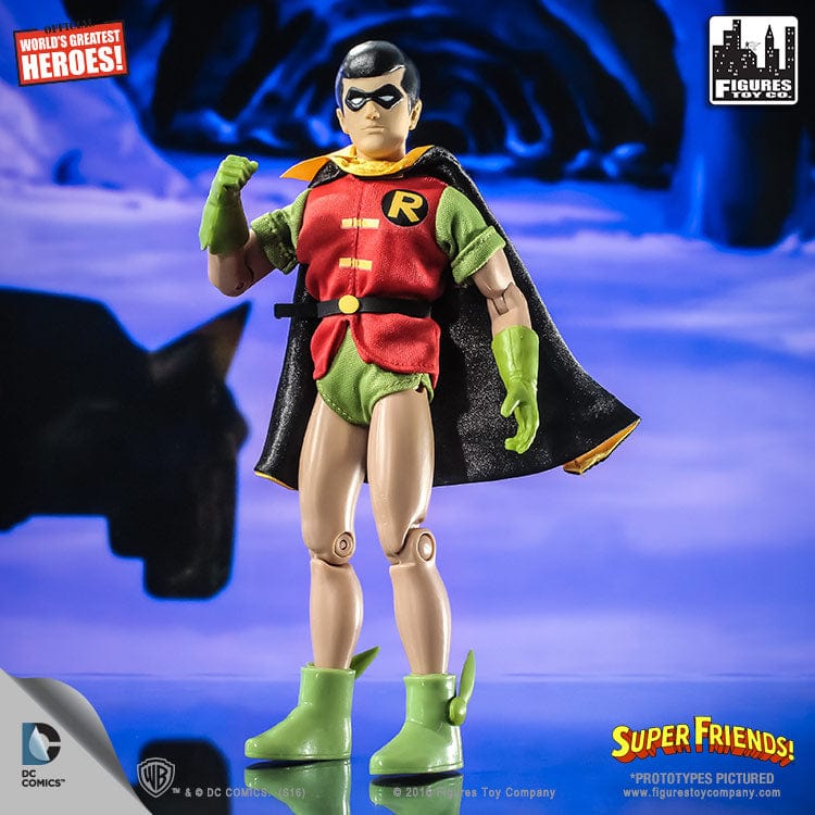 Super Friends Retro 8 Inch Action Figures Series One: Robin