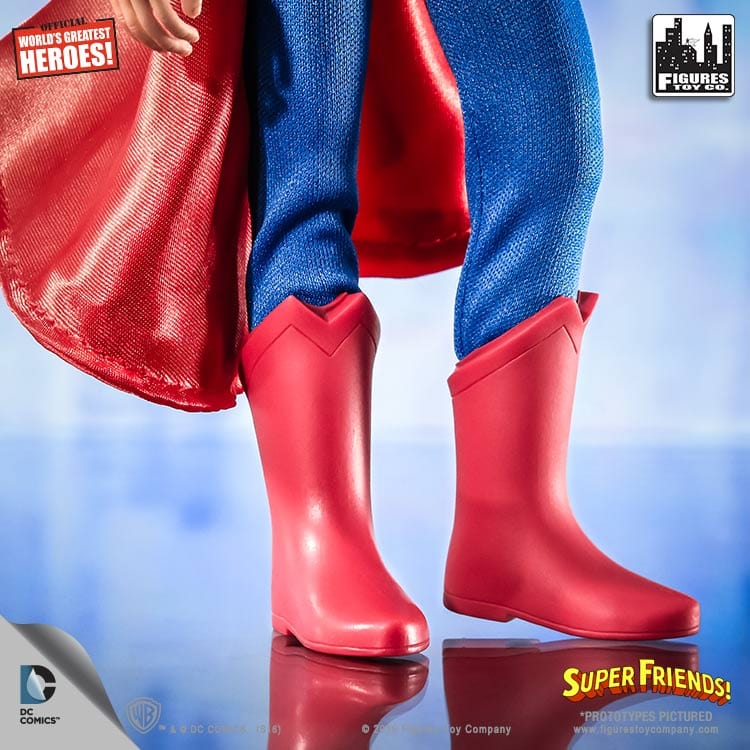 Super Friends Retro 8 Inch Action Figures Series One: Superman