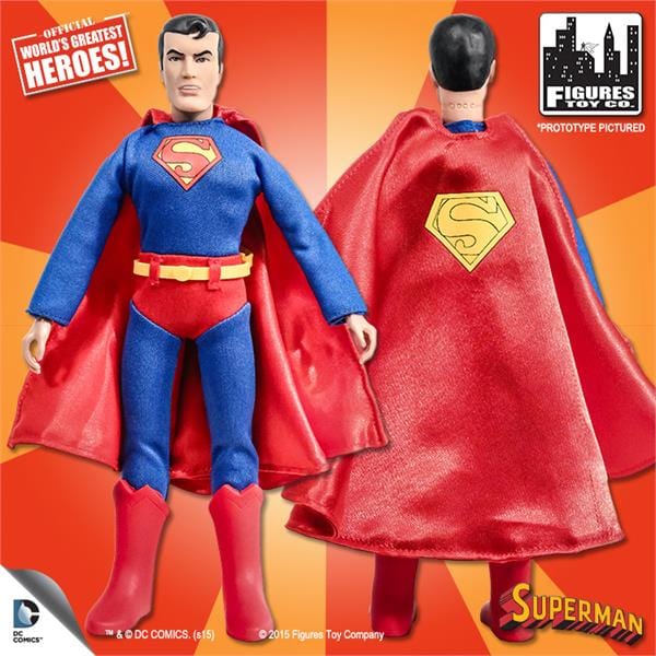 Super Friends Retro 8 Inch Action Figures Series One: Superman