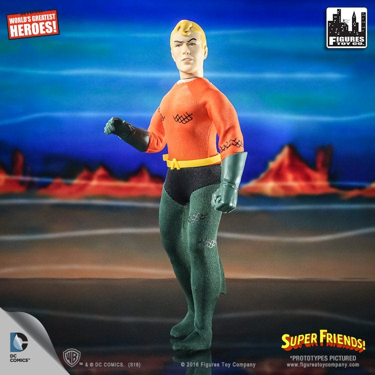 Super Friends Retro 8 Inch Action Figures Series Two: Aquaman