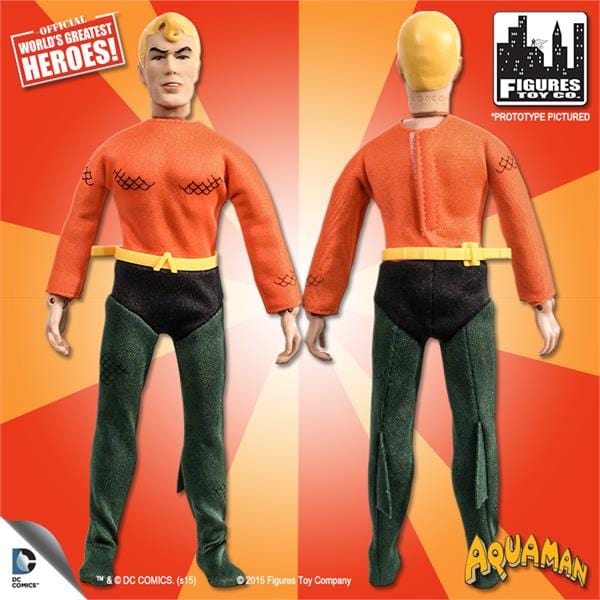 Super Friends Retro 8 Inch Action Figures Series Two: Aquaman