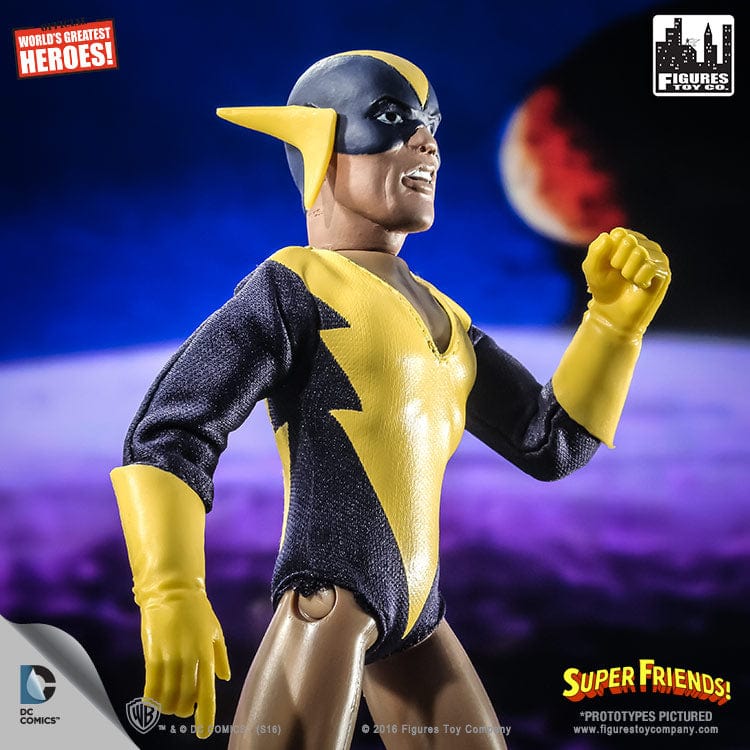 Super Friends Retro 8 Inch Action Figures Series Two: Black Vulcan