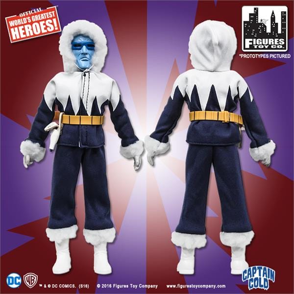 Super Friends Retro Action Figures Series 3: Captain Cold - Figures Toy ...