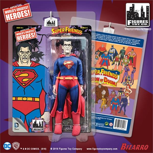 Super Friends Retro Action Figures Series 4: Bizarro