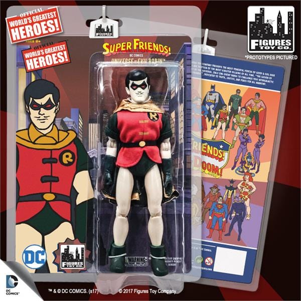 Super Friends Retro Action Figures Series 5: Universe of Evil Edition Robin