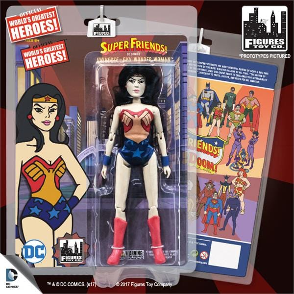 Super Friends Retro Action Figures Series 5: Universe of Evil Edition Wonder Woman